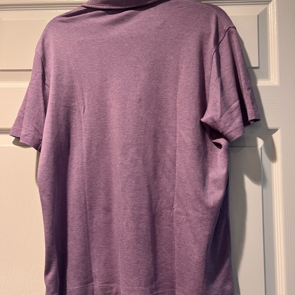Michael Kors Purple Men's Polo Shirt size M - Picture 2 of 6